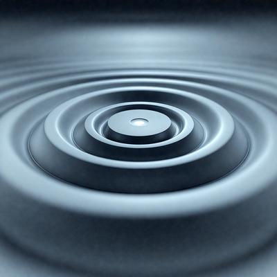 The primary subject of the image is a blue, swirling vortex, which appears to be a water drop or a bubble. The setting is a dark background, which contrasts with the bright blue color of the swirling vortex. The visual style of the image is a close-up, focusing on the intricate details of the swirling water drop. The colors and mood of the image are predominantly blue, creating a sense of depth and tranquility.